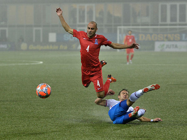 Сборная Азербайджана по футболу одержала победу в Лиге наций УЕФА