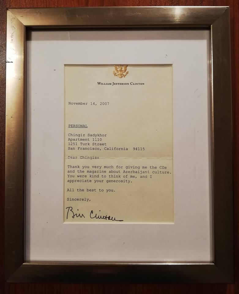 Письмо президента США передано азербайджанскому музею (ФОТО)