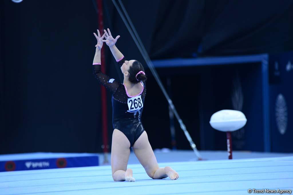 В Баку определились финалисты Кубка мира по спортивной гимнастике в вольных упражнениях