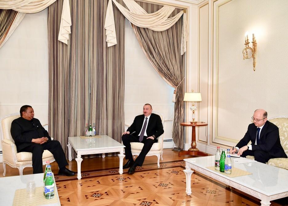 Ильхам Алиев принял генсека ОПЕК