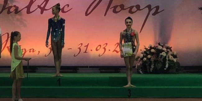 Нармина Самедова стала бронзовым призером соревнований по художественной гимнастике в Риге