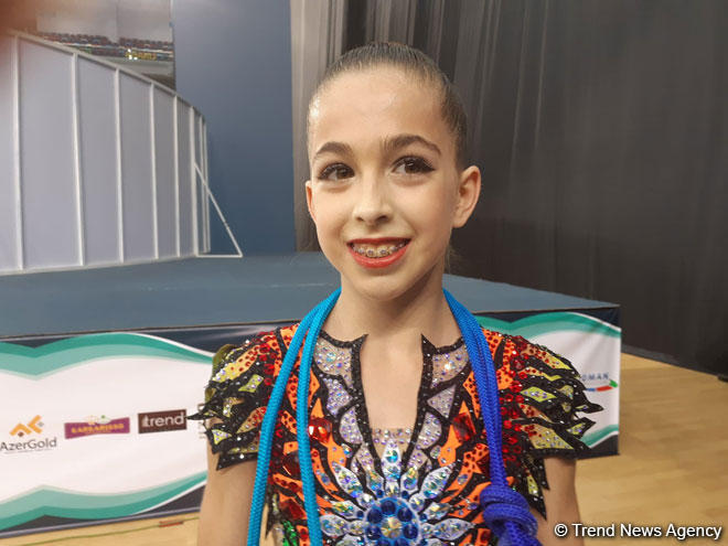 Национальная арена гимнастики в Баку прекрасна – израильская гимнастка