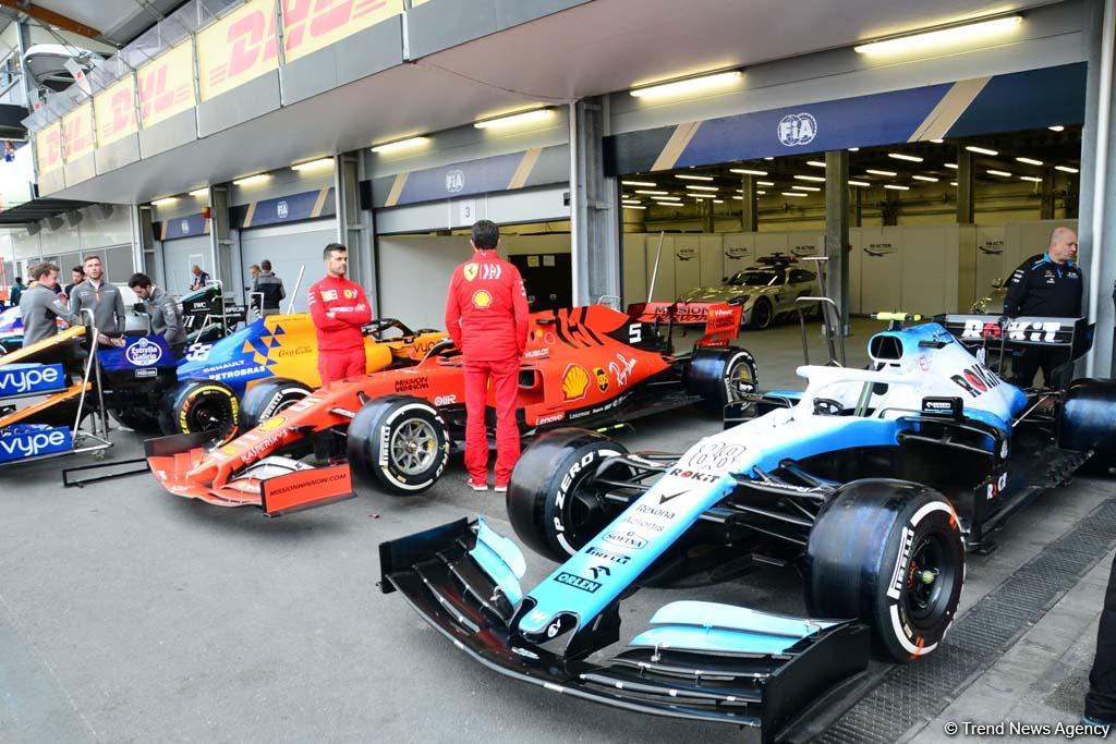 Bakıda Formula 1 bolidlərinin son hazırlıqları