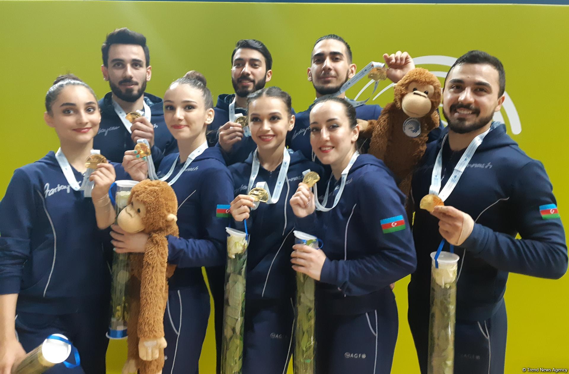 Мы добились своего – азербайджанские гимнасты, завоевавшие «золото» Чемпионата Европы
