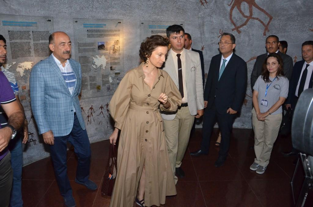 Гендиректор ЮНЕСКО посетила Гобустанский заповедник