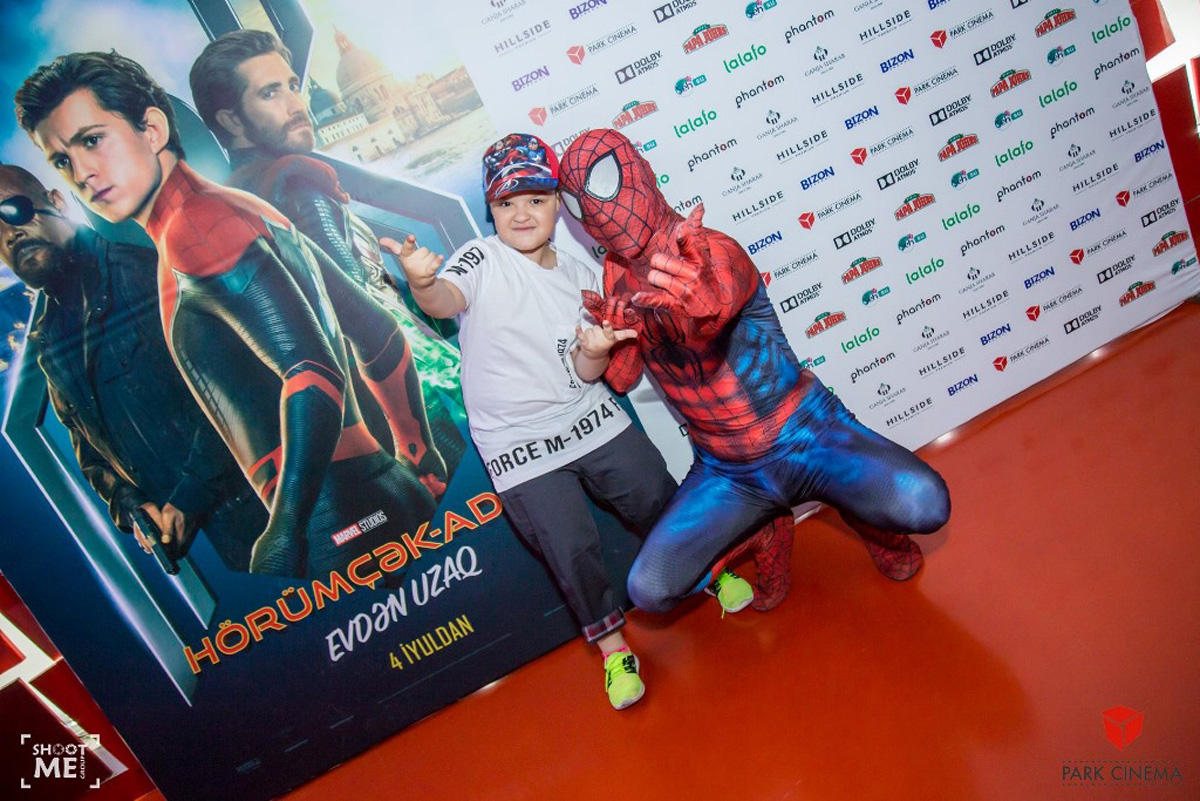 В Баку прошел специальный показ «Человек-паук: вдали от дома»