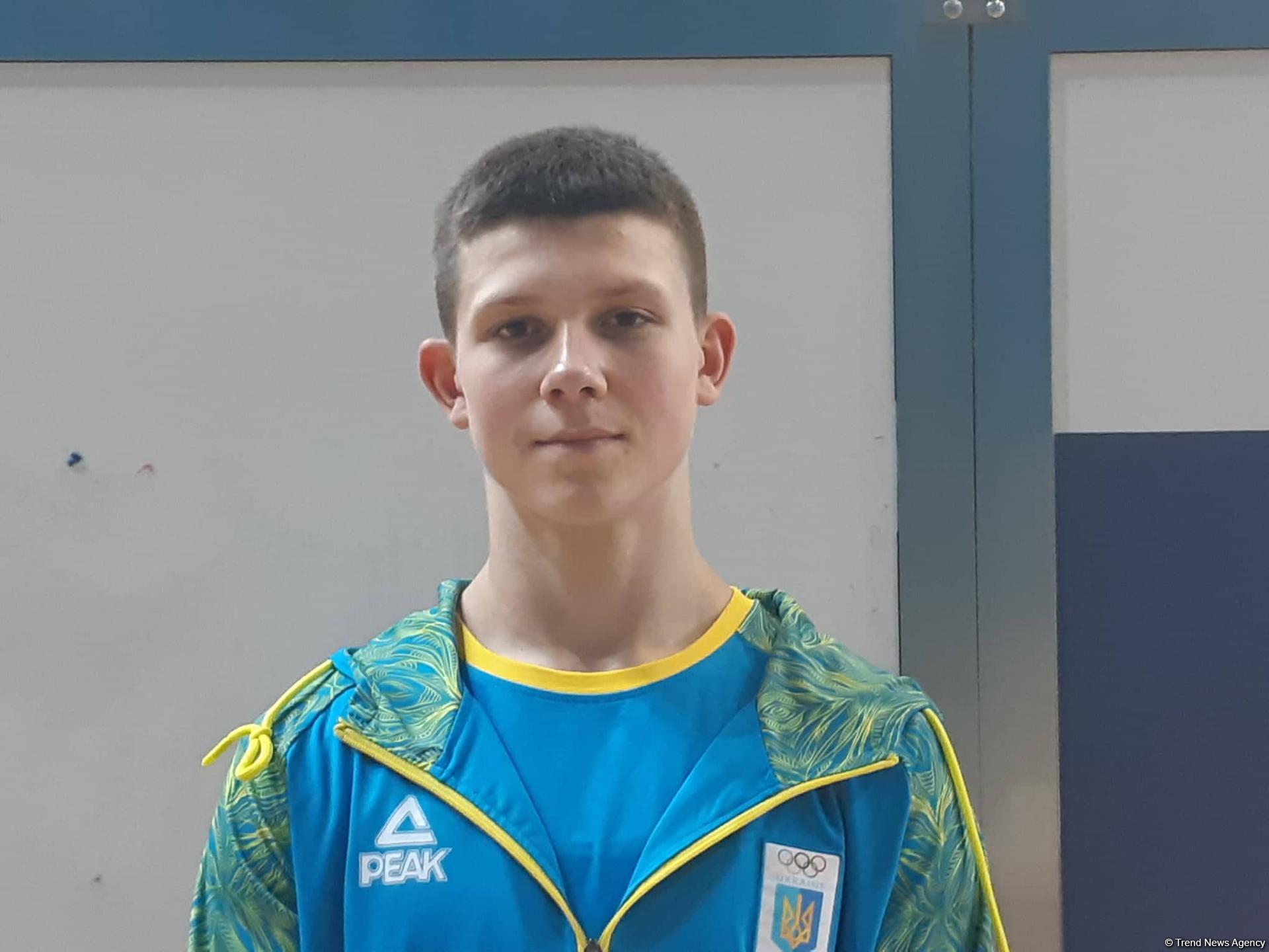 EYOF Baku 2019: В Арене гимнастики в Баку созданы очень хорошие условия – украинский гимнаст