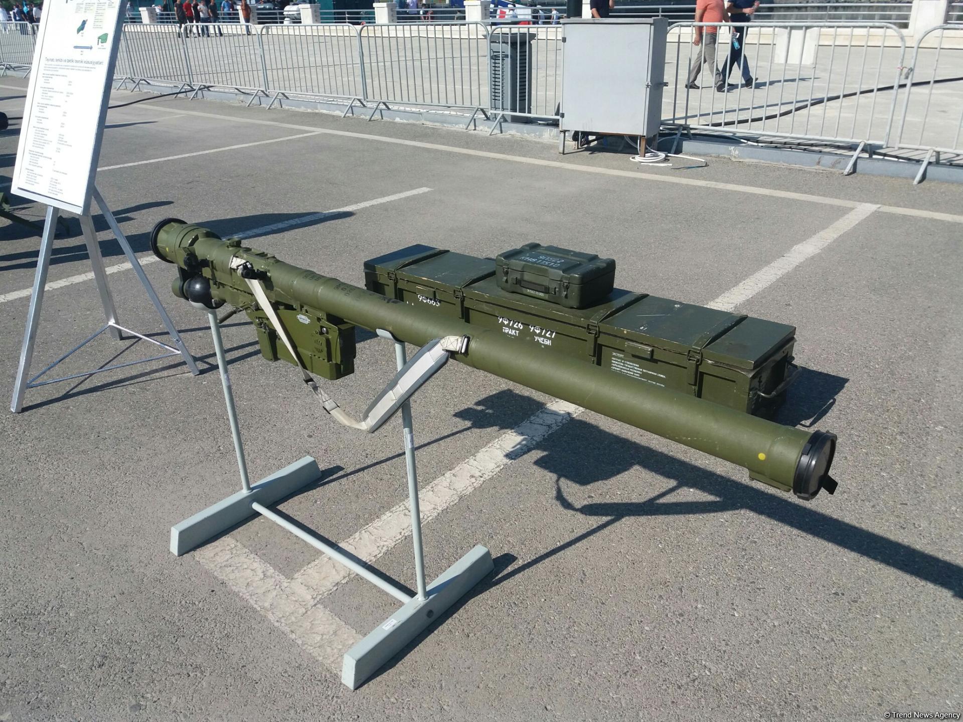 Azerbaijani State Border Service showcases new missile system at military exhibition in Baku (PHOTO)