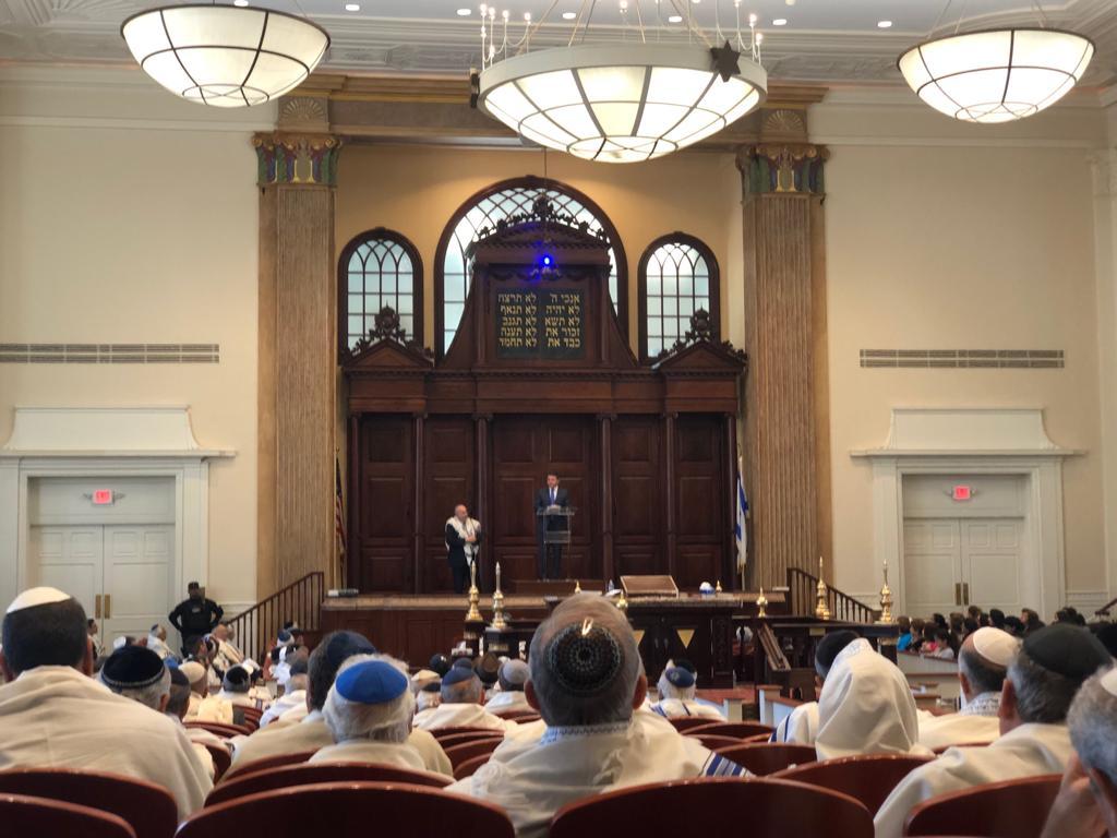 Los Anceles sinaqoqunda Azərbaycanın tolerantlığına dair təqdimat keçirilib