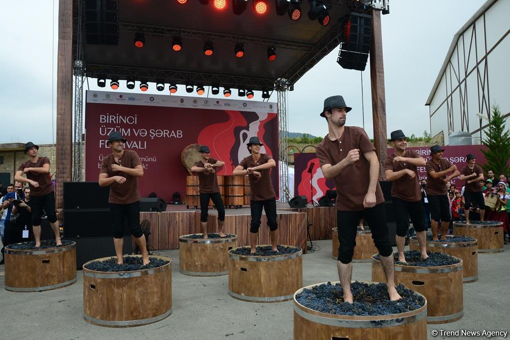 Şamaxıda I Azərbaycan Üzüm və Şərab Festivalının açılış mərasimi keçirilib (FOTO)