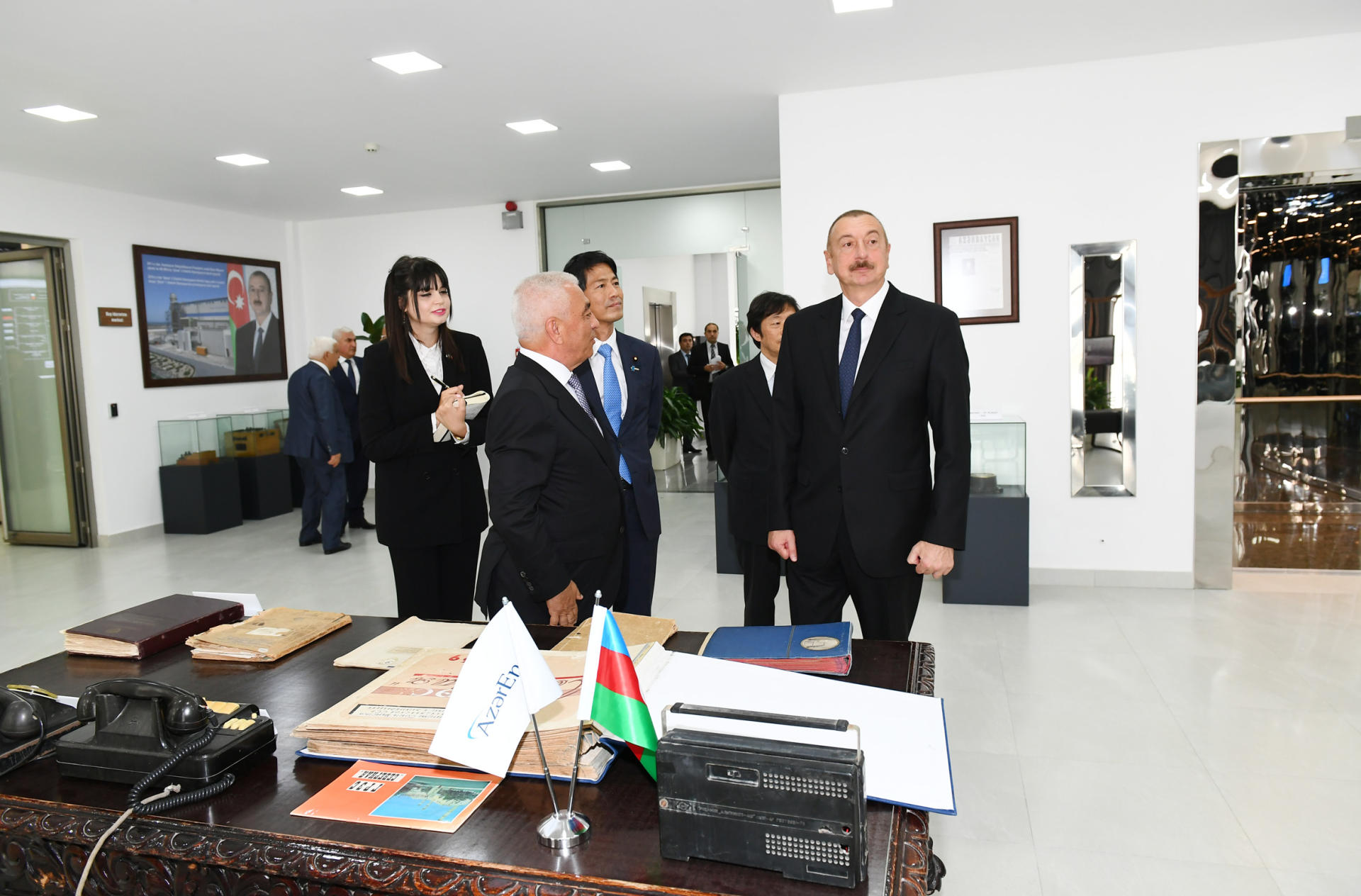 Prezident İlham Əliyev Bakıda “Şimal-2” elektrik stansiyasının istismara verilməsi mərasimində iştirak edib (FOTO)