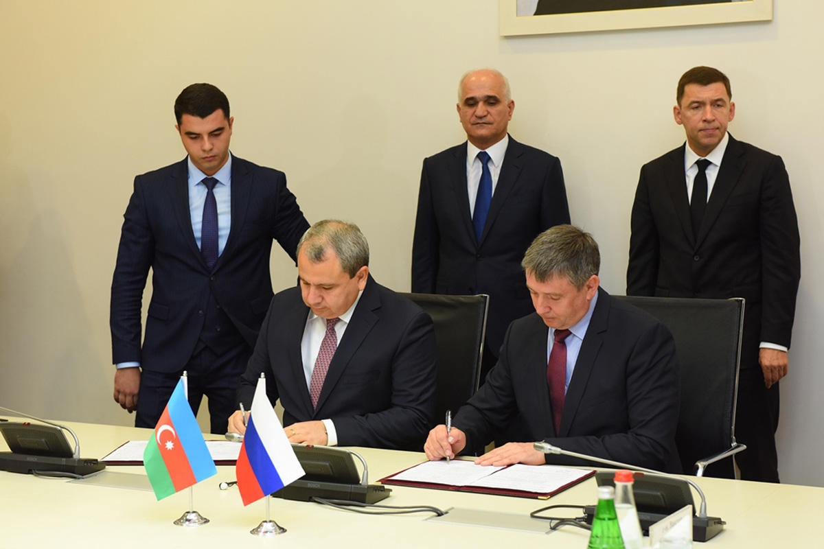 BDU ilə Ural Federal Universiteti arasında anlaşma memorandumu imzalanıb (FOTO)