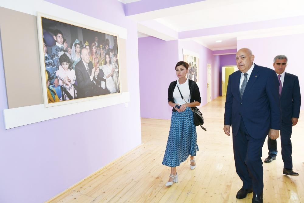 Birinci vitse-prezident Mehriban Əliyeva İsmayıllı şəhərində uşaq bağçasının açılışında iştirak edib (FOTO)