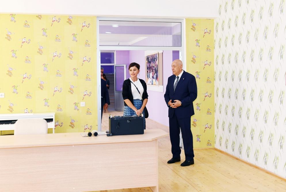 Birinci vitse-prezident Mehriban Əliyeva İsmayıllı şəhərində uşaq bağçasının açılışında iştirak edib (FOTO)