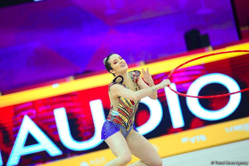 Best moments of 2nd day of Rhythmic Gymnastics World Championships in Baku (PHOTO)