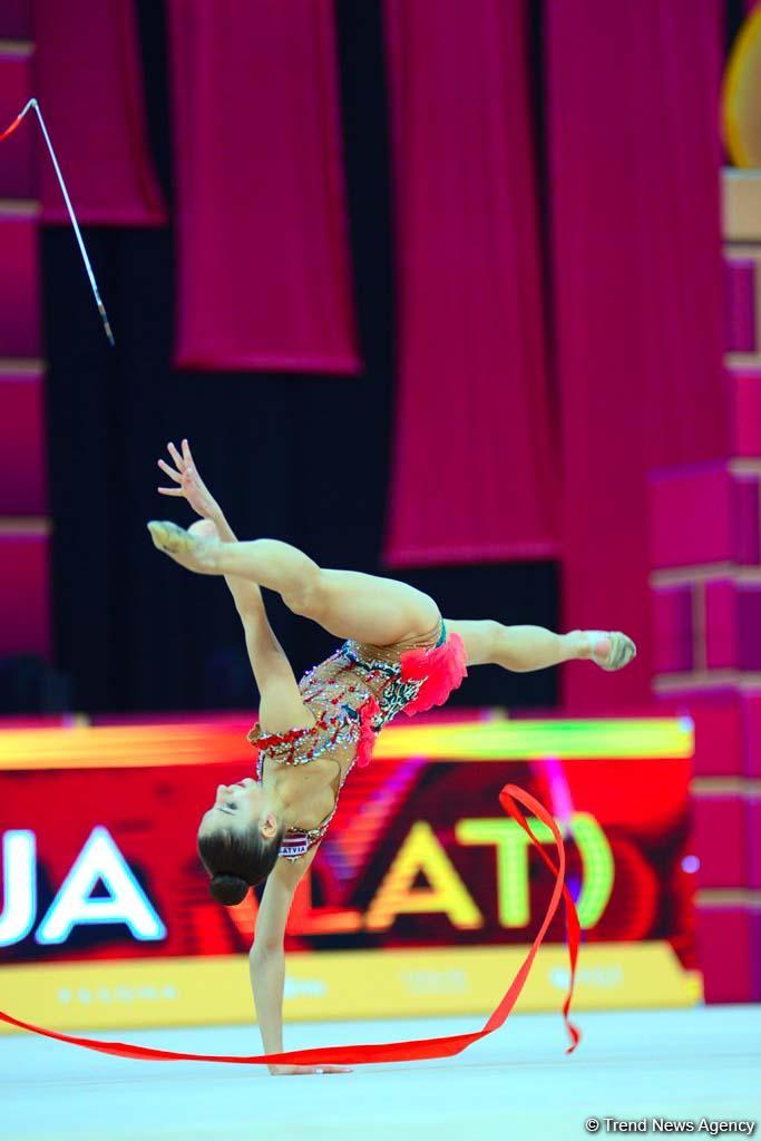 В Национальной арене гимнастики продолжаются соревнования Чемпионата мира