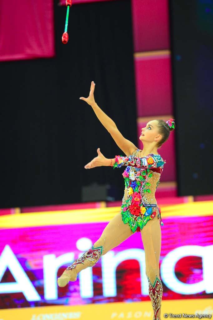 Bakıda bədii gimnastika üzrə dünya çempionatının finalı başlayıb (FOTO)