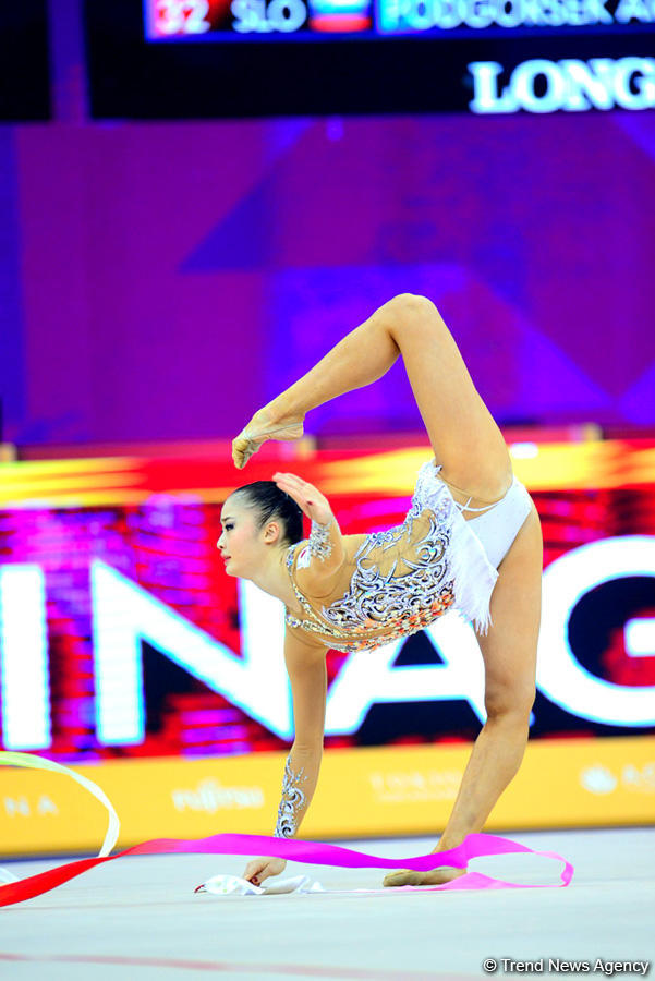 Day 4 of competitions in 37th Rhythmic Gymnastics World Championships kicks off in Baku (PHOTO)
