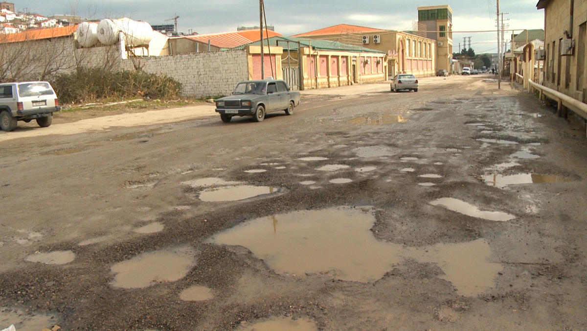 Bakıda uzunluğu 8.6 km olan bu küçə yenidən qurulur (FOTO)