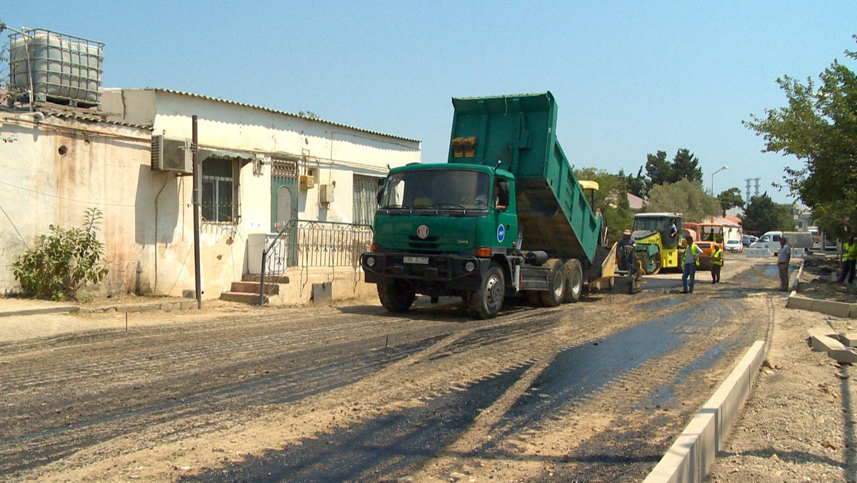 Bakıda uzunluğu 8.6 km olan bu küçə yenidən qurulur (FOTO)