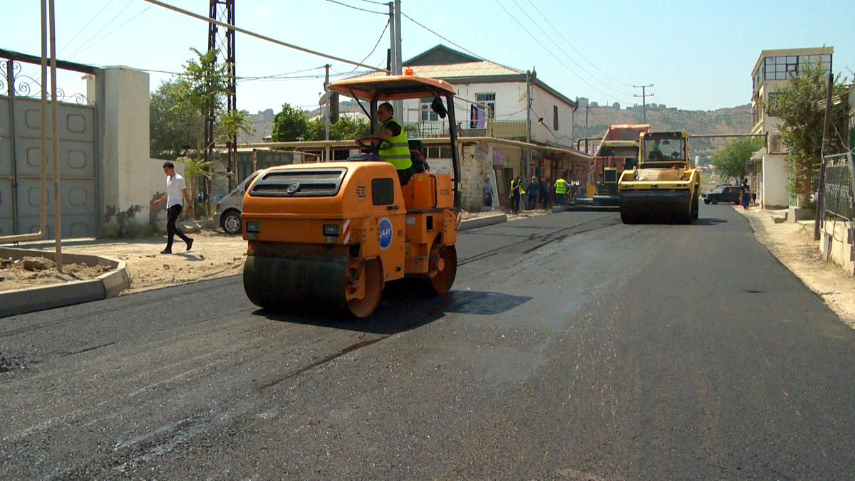 Bakıda uzunluğu 8.6 km olan bu küçə yenidən qurulur (FOTO)