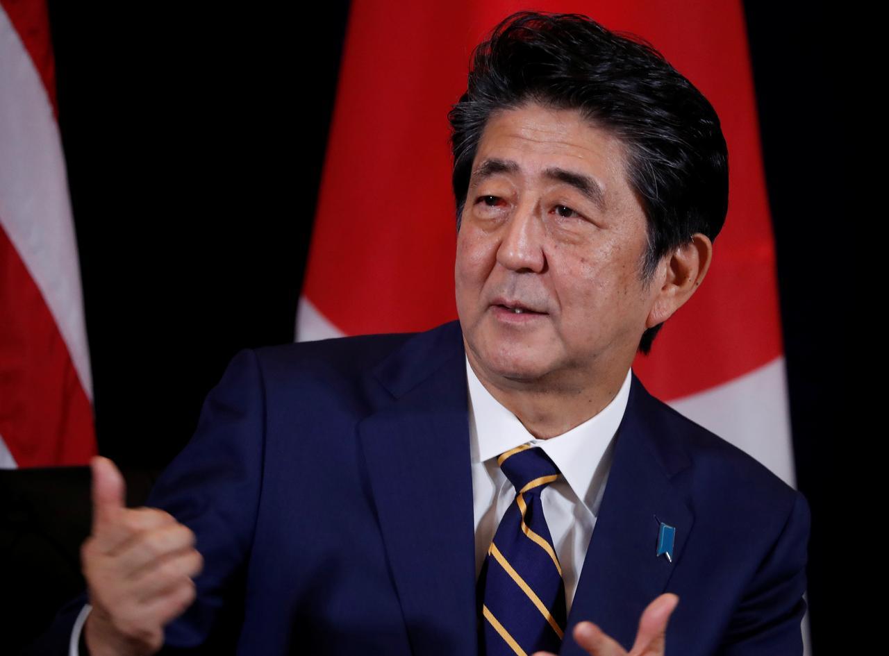 Yaponiyanın Baş naziri Şinzo Abe Şimali Koreyanın son raket atışlarını qına ...