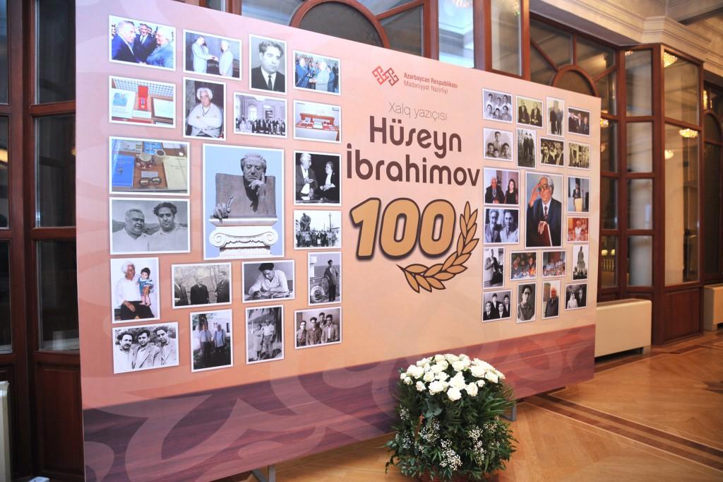 Xalq yazıçısı Hüseyn İbrahimovun 100 illik yubileyi qeyd olunub (FOTO)