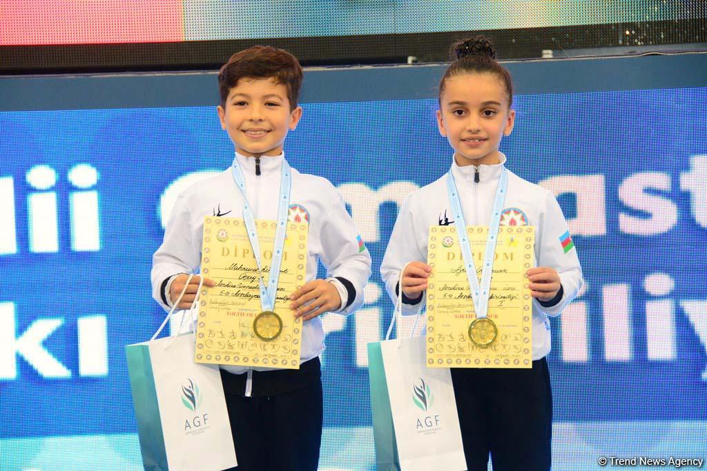 Aerobika gimnastikası üzrə 5-ci Azərbaycan Birinciliyi və Bakı Çempionatının mükafatlandırma mərasimi olıub (FOTO)