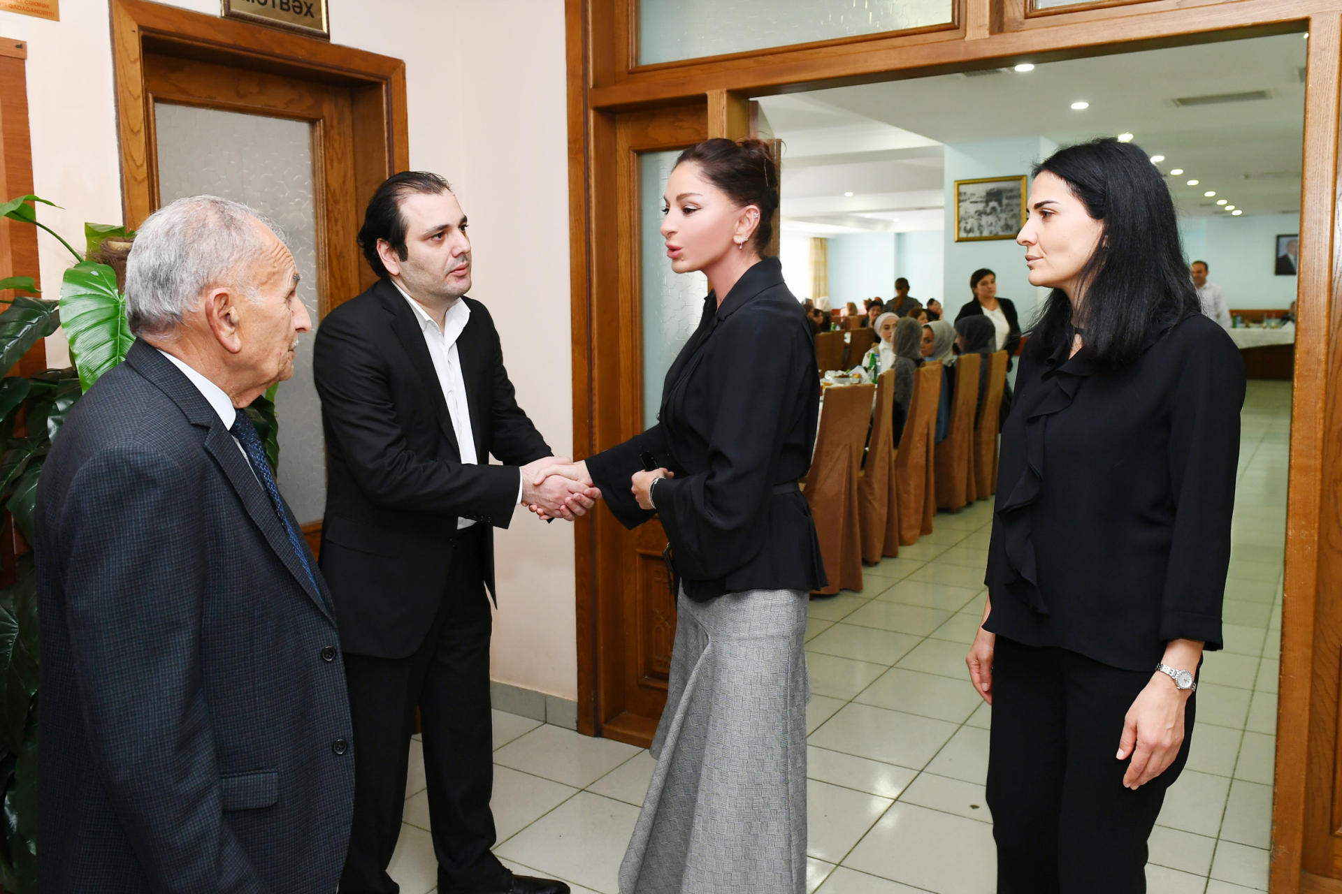 Birinci vitse-prezident Mehriban Əliyeva görkəmli alim Vasim Məmmədəliyevin hüzr mərasimində iştirak edib (FOTO)