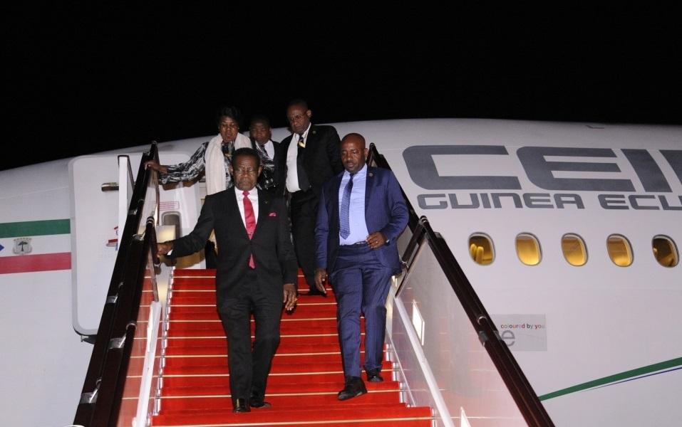 Президент Экваториальной Гвинеи прибыл с визитом в Азербайджан