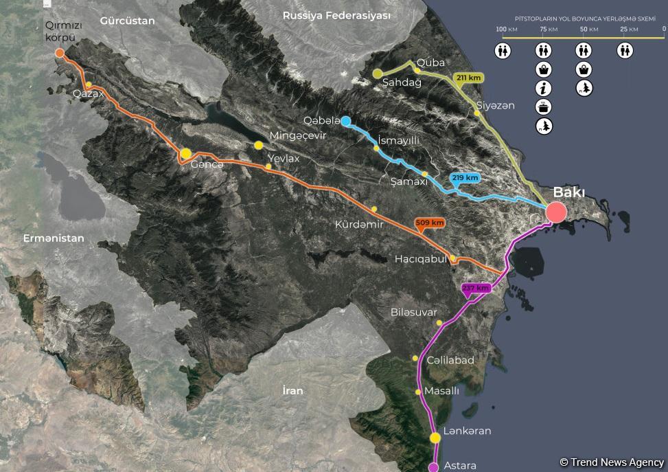 Azərbaycanda İLK - yol kənarlarında pitstoplar quraşdırılır (FOTO)