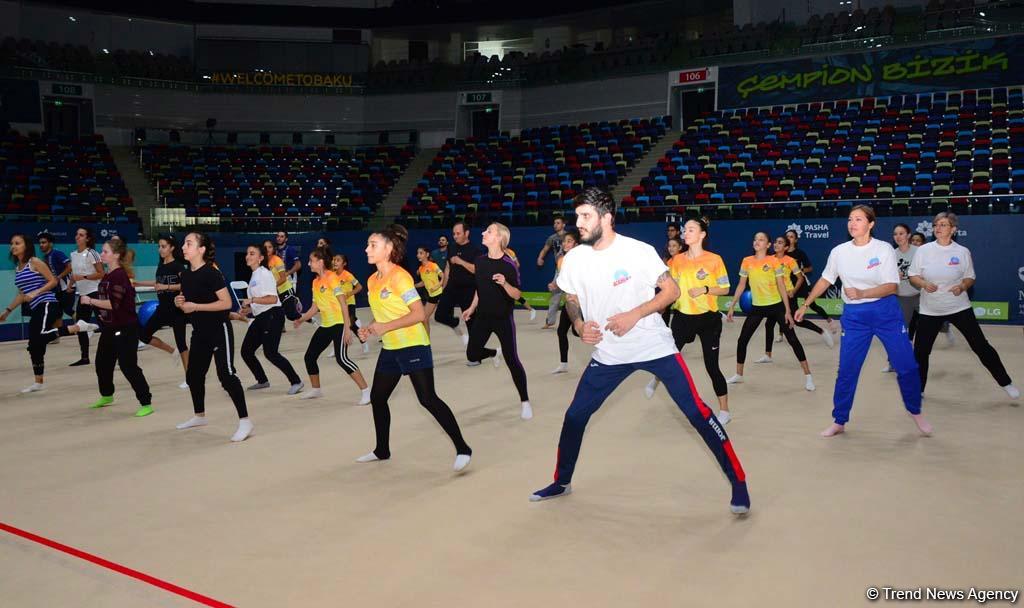AGF növbəti dəfə aerobika gimnastikası üzrə məşqçilik kursları təşkil etdi (FOTO)