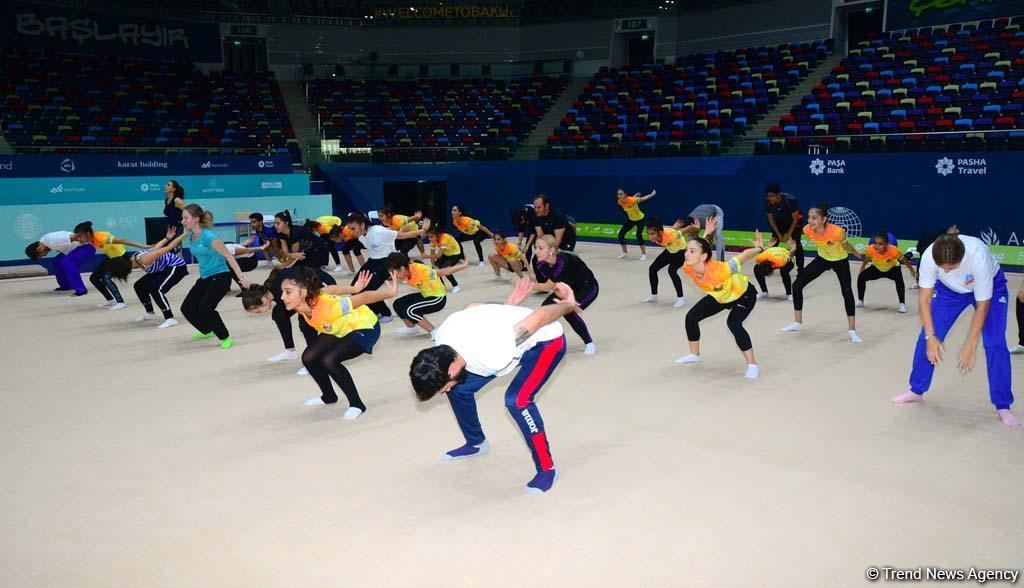 AGF növbəti dəfə aerobika gimnastikası üzrə məşqçilik kursları təşkil etdi (FOTO)