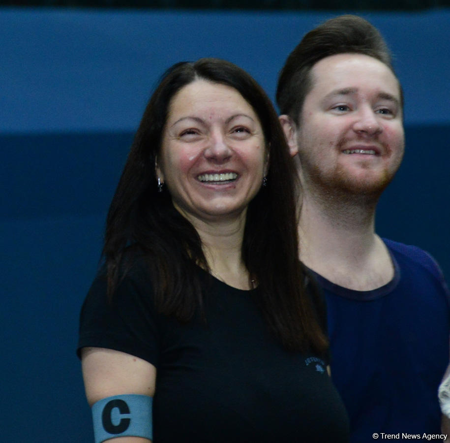 Milli Gimnastika Arenasında Azərbaycan Gimnastika Federasiyasının Birinci estafet yarışları keçirilir (FOTO)