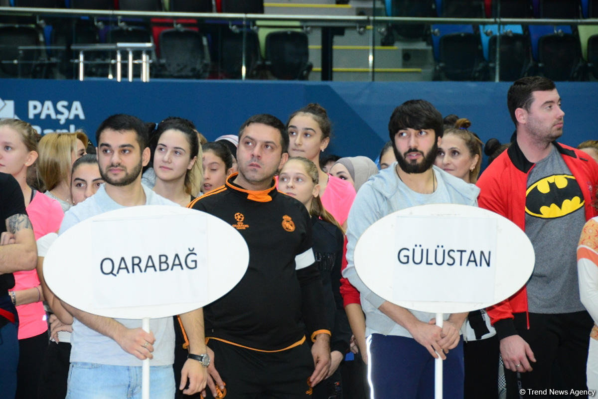 Milli Gimnastika Arenasında Azərbaycan Gimnastika Federasiyasının Birinci estafet yarışları keçirilir (FOTO)