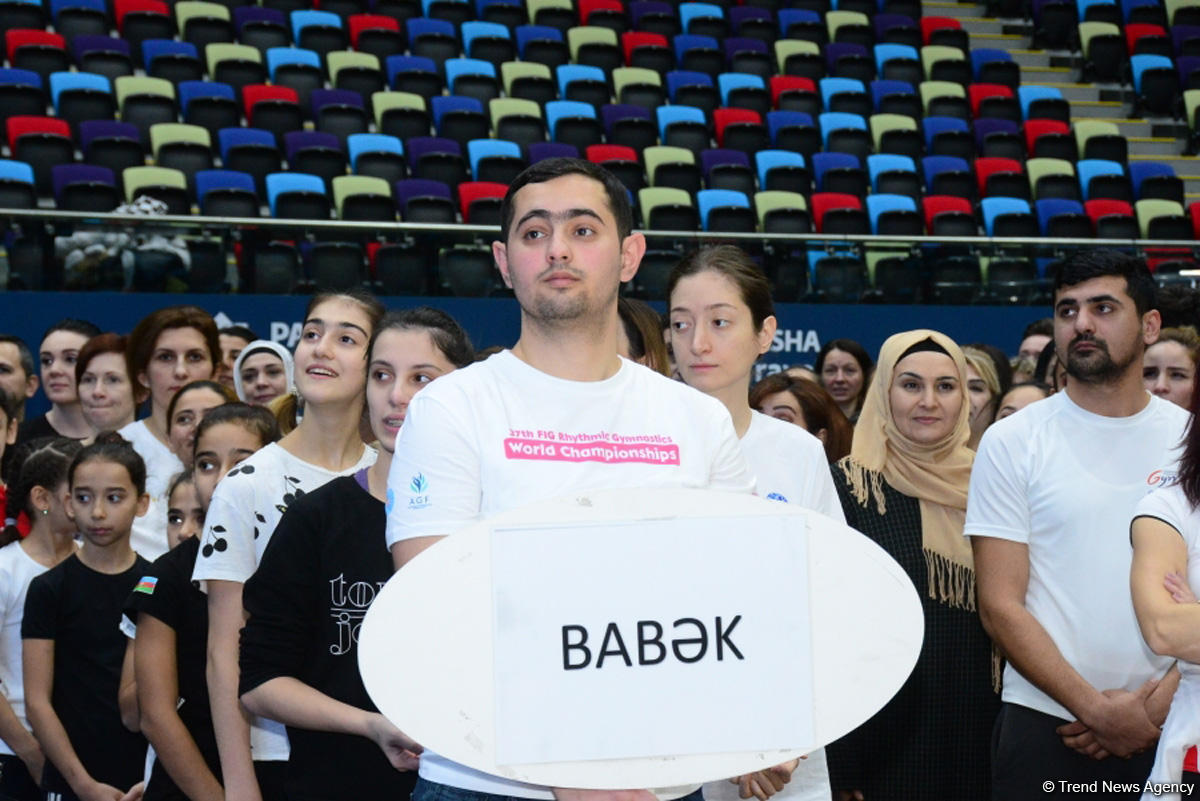 Milli Gimnastika Arenasında Azərbaycan Gimnastika Federasiyasının Birinci estafet yarışları keçirilir (FOTO)