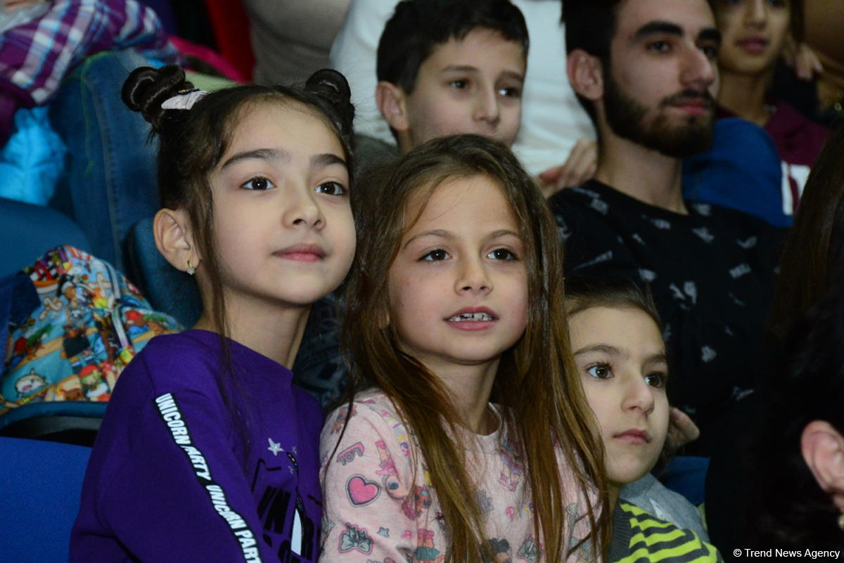 Milli Gimnastika Arenasında Azərbaycan Gimnastika Federasiyasının Birinci estafet yarışları keçirilir (FOTO)