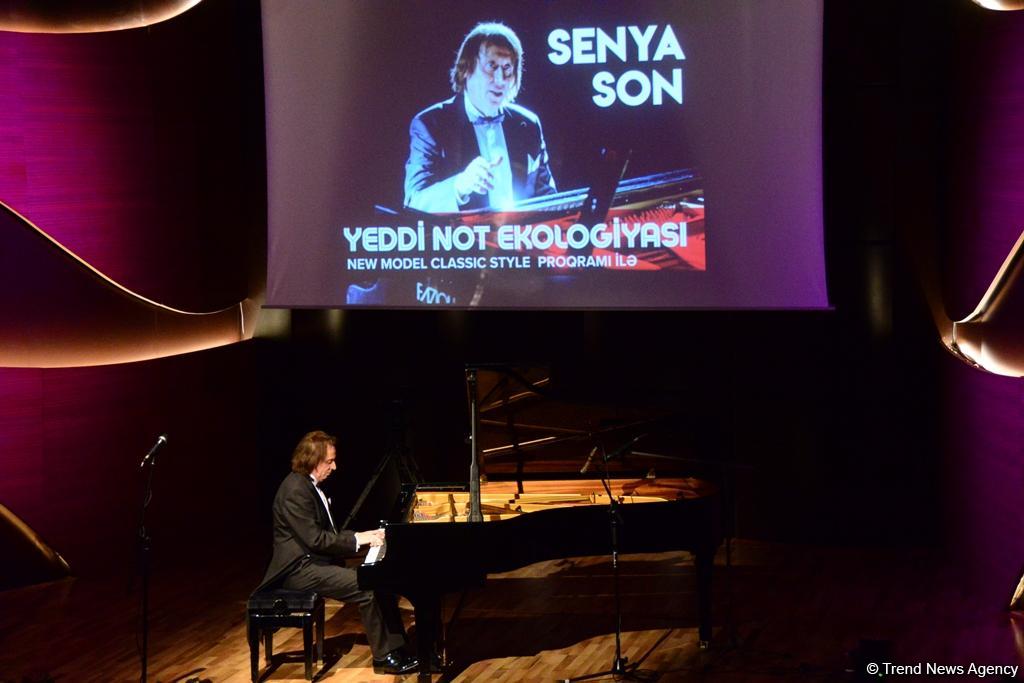 Bakıda ilk dəfə Senya Sonun solo konserti keçirildi (FOTO/VİDEO)