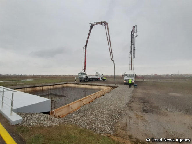 Azərbaycanda vertolyotların əsaslı təmiri və servisi mərkəzinin təməli qoyulub (FOTO)