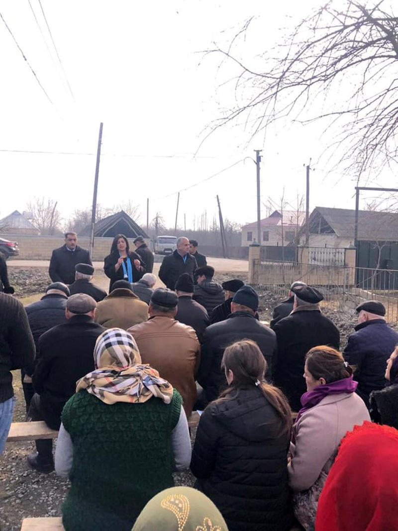 Deputatlığa namizəd Kamilə Əliyeva Balakən rayonunda seçicilərlə görüşüb (FOTO)