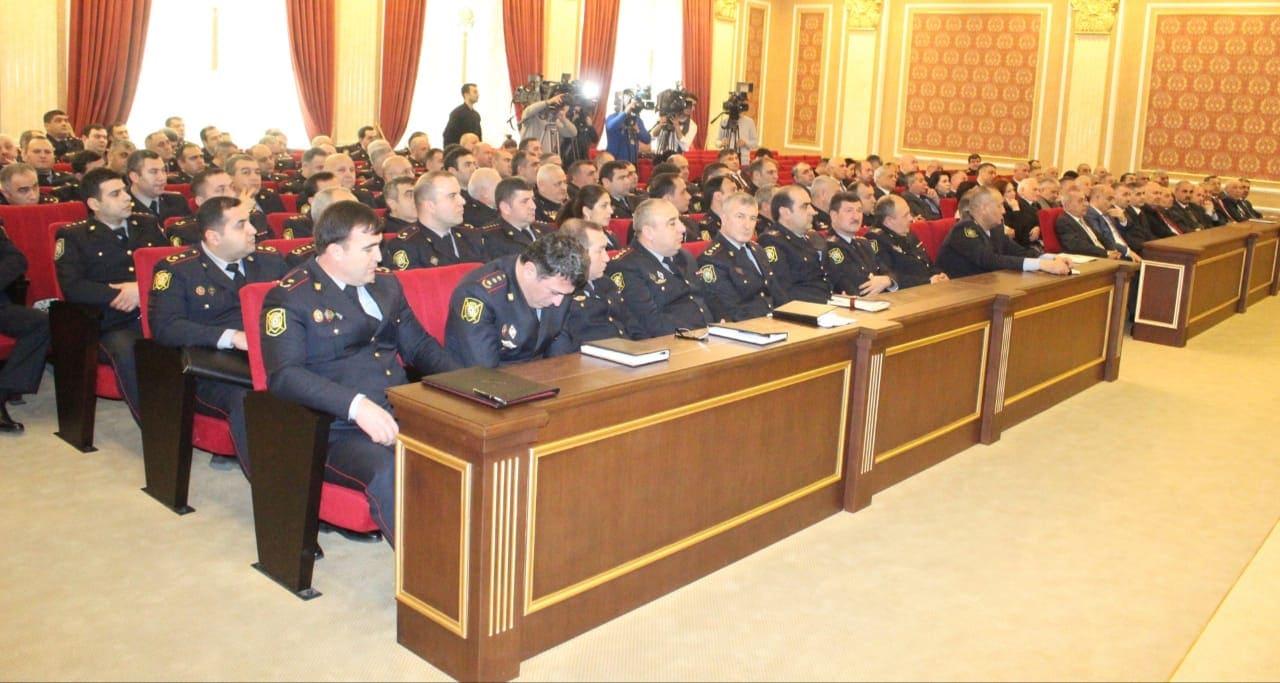Parlament seçkiləri ilə bağlı polis əməkdaşlarına seminar keçirilib (FOTO)